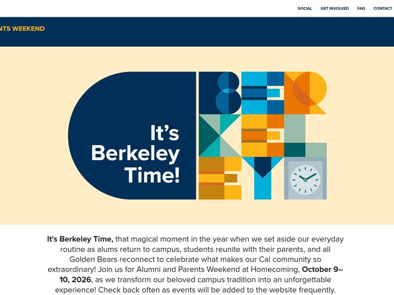 UC Berkeley Homecoming